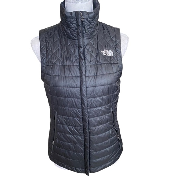 North Face Black Lightweight Puffer Vest Women's Size XS